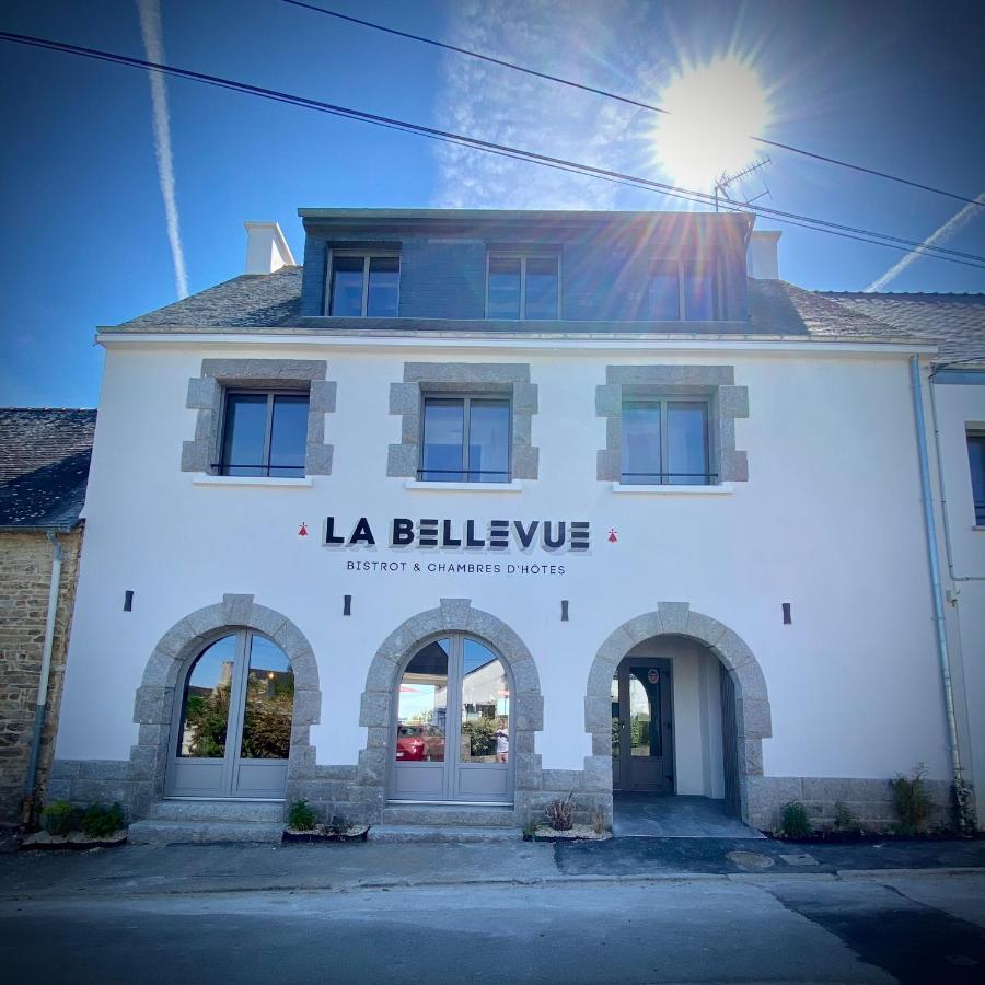 La Bellevue Bistrot Et Chambres D'Hotes Séné エクステリア 写真